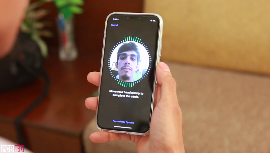 Setting up iPhone X Face Id