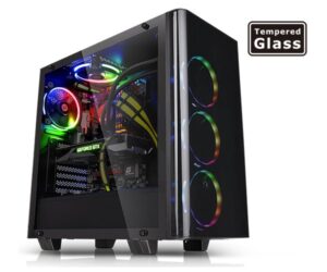 thermaltake view 21 tempered glass casing