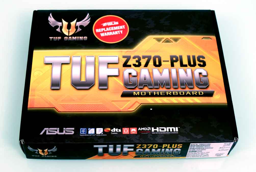 ASUS Tough Z370 Plus Gaming Motherboard Unboxing