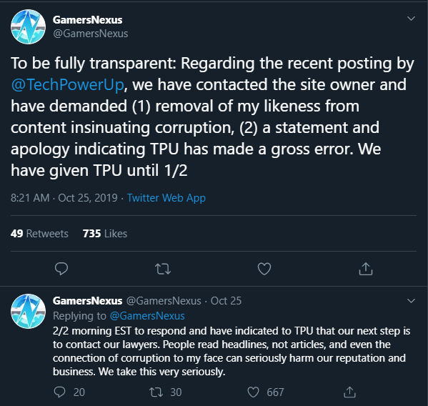 Demands of removal for the use of Steve's picture